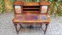 Antique Lombard Ladies' desk in threaded walnut briar