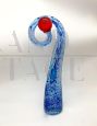 Rare artistic sculpture by Barbini in Murano glass, Italy 1980s