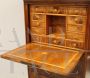 Antique Louis Philippe capuchin secretary chest of drawers in walnut, 19th century Italy