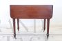 Antique mahogany pembroke table, 19th century