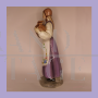 Ronzan ceramic figurine - peasant woman with jug