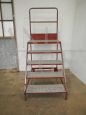 High iron stepladder from the 1970s