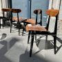 Set of 8 vintage rosewood chairs, 1960s