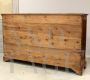 Antique walnut sideboard with 4 doors, Italy 18th century