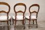 Set of four antique Louis Philippe chairs, 19th century