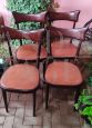 Set of 4 Ico Parisi model chairs - Italian Mid Century Design      