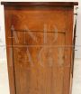 Large antique Louis Philippe sideboard with 3 doors in cherry wood, 1800s