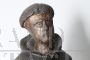 Large antique wooden sculpture of Saint Anthony of Padua, 18th century