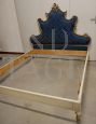 Vintage 1960s double bed Rococo style