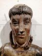 Saint sculpture from 1300s