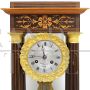 Antique Charles X pendulum clock in inlaid rosewood, 1800