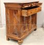 Antique Louis Philippe Capuchin sideboard in walnut with doors and drawers, 19th century