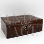 Antique Napoleon III jewelery box with mother-of-pearl inlays