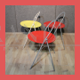 Set of 3 Clio folding chairs by Giorgio Cattelan for Cidue