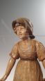 Goldscheider sculpture of a girl in terracotta