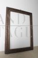 Large antique 19th century frame in carved solid walnut