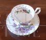 Vintage 1970s Royal Albert teacups with flower of the month