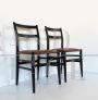 Set of 4 Leggera chairs by Gio Ponti for Cassina, 1950s