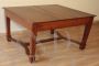 Extendable antique liberty table in solid cherry