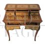 Antique French Louis XV style painted ladies' desk or dressing table