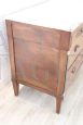 Antique Empire era chest of drawers in walnut, early 19th century