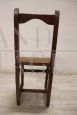 Antique French Lorraine chair from the 17th century