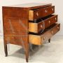 Antique Directoire period dresser in walnut, Italy 18th century