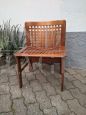 Vintage 60s design chair in bent beech, attributable to Rossi di Albizzate