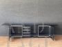 Sheraton sideboard by Giotto Stoppino, black color