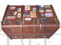 Travel trunk with drawers