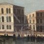 Francesco Tironi - pair of antique paintings from the 18th century with views of Venice