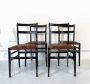 Set of 4 Leggera chairs by Gio Ponti for Cassina, 1950s  