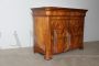 Antique 19th century capuchin dresser in solid blond walnut and briar