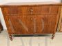 Antique Charles X dresser in solid walnut