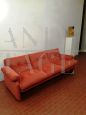 Coronado sofa by Tobia Scarpa for B&B Italia in orange color, Italy 1960s