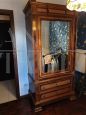 Wardrobe with bedside table from the early 1900s