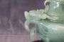 Mid-20th century Chinese carved jade censer