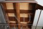 Small 1940s Art Deco display cabinet in walnut