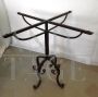 Vintage wrought iron bistrot table structure, 1960s