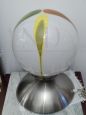 Vintage Murano glass ball lamp