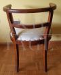 Pair of white art deco tub chairs from the 1930s