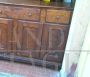 Larch sideboard from the second half of the 19th century