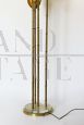 Brass palm-shaped floor lamp from Italy 1970s