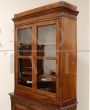 Antique Italian Louis Philippe era buffet & hutch in walnut