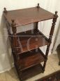 Étagère antique whatnot bookcase