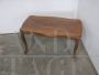 Vintage coffee table with wavy and carved legs                       
                            