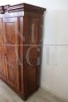 Antique 18th century wardrobe or pantry in solid walnut