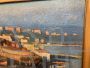 Gulf of Taranto - painting by Dante Canasi, oil on hardboard from 1925