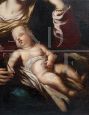 Francesco Solimena - Antique painting depicting Madonna and Child