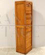 Filing cabinet with single shutter in oak wood